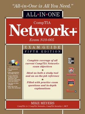 cover image of CompTIA Network+ Certification All-in-One Exam Guide (Exam N10-005)
